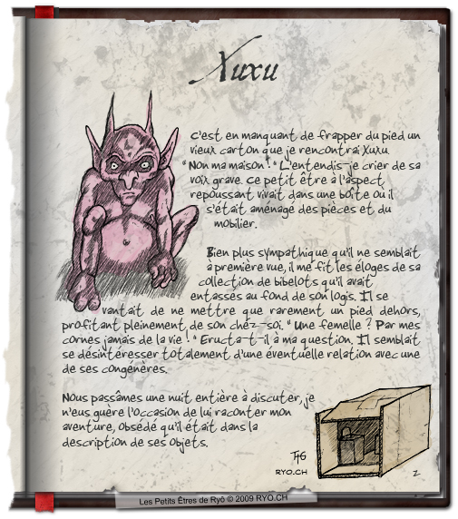 Les Petits Êtres de Ryô - Xuxu Les Petits Êtres de Ryô - Xuxu